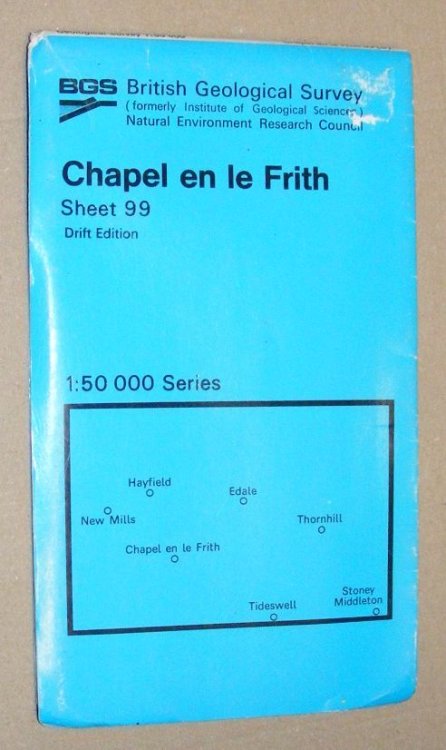 Chapel en le Frith, 1:50000 Geological Map Sheet 99 Drift Edition