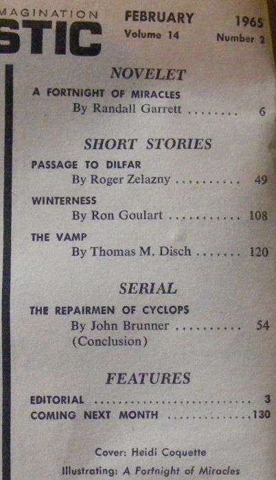 Fantastic Stories of Imagination Vol.14 No.2, February 1965