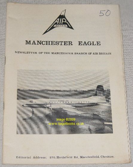 Manchester Eagle No. 50, April/May 1982. Newsletter of the Manchester Branch of Air Britain