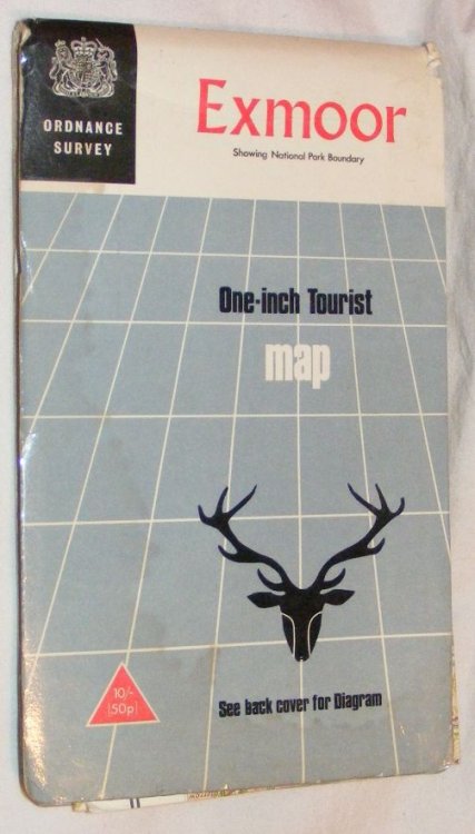 Exmoor One-inch Tourist Map 1:63360