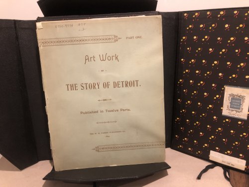 Art Work of the Story of Detroit, Published in 12 Parts Complete [Paperback] Edward G. Holden