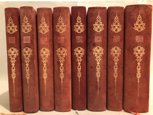 XVIII Siecle (French Erotica) : 8 Volumes [Hardcover] Various