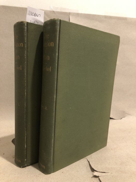 The Evolution of Man: A Popular Scientific Study, 2 volumes [Hardcover] Ernst Haeckel