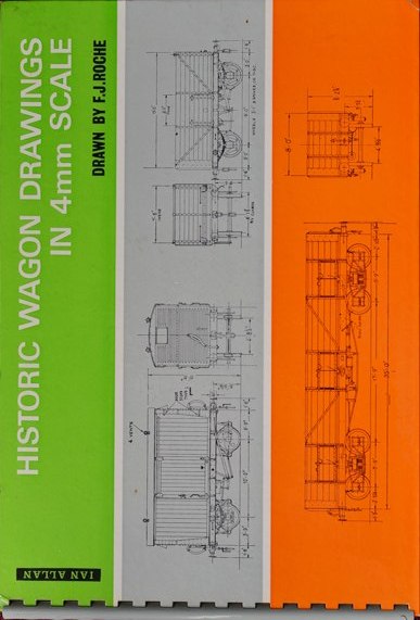 HISTORIC WAGON DRAWINGS IN 4mm SCALE