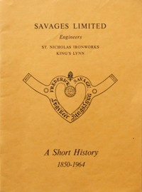 Savages Limited, Enegineers : A Short History 1850-1964