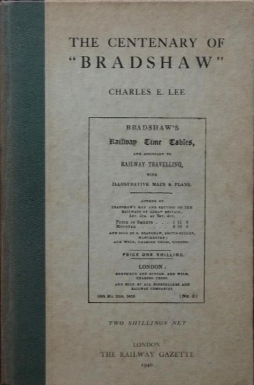 THE CENTENARY OF 'BRADSHAW'