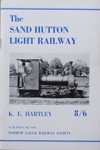 THE SAND HUTTON RAILWAY