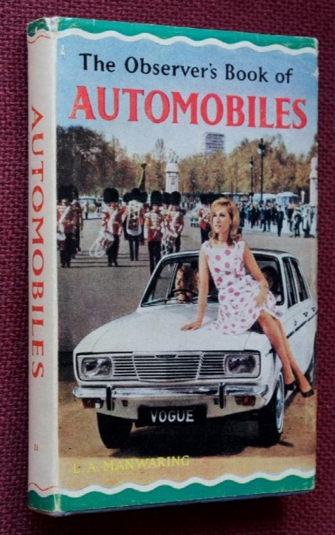THE OBSERVER'S BOOK OF AUTOMOBILES [1967]