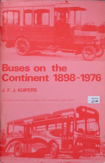BUSES ON THE CONTINENT 1898 - 1976