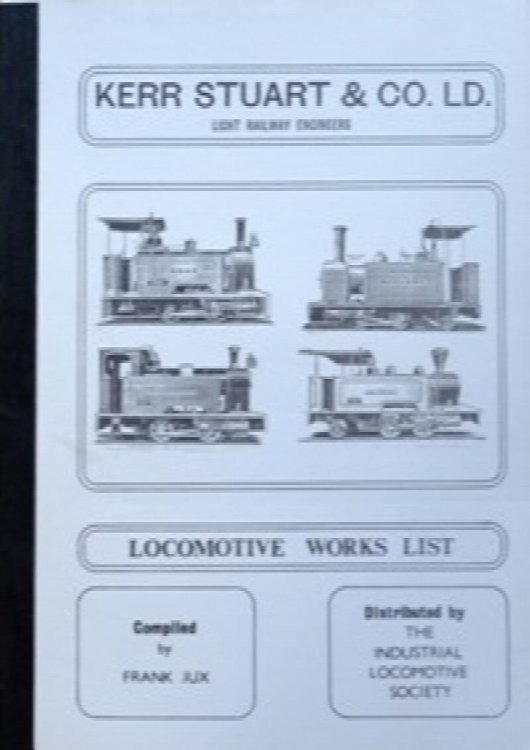 Kerr Stuart & Co. Ltd. : Locomotive Works List