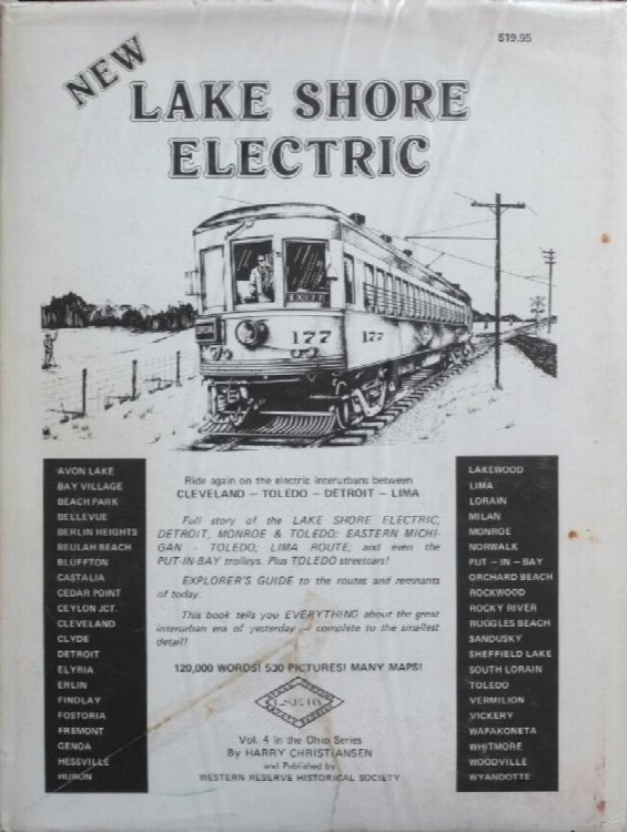 NEW LAKE SHORE ELECTRIC (TROLLEY TRAILS VOL.4)