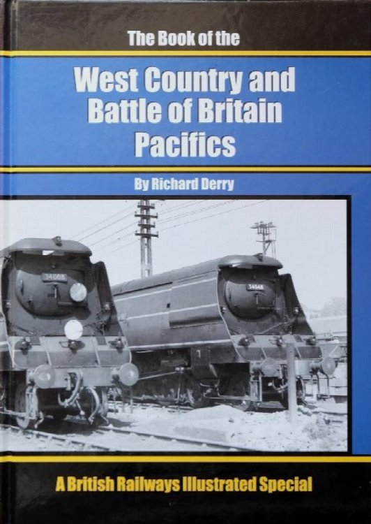 THE BOOK OF THE WEST COUNTRY AND BATTLE OF BRITAIN PACIFICS