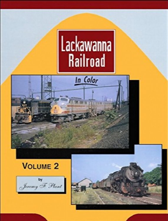 Lackawanna Railroad In Color Volume 2