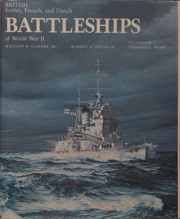 British, Soviet, French and Dutch Battleships of World War II