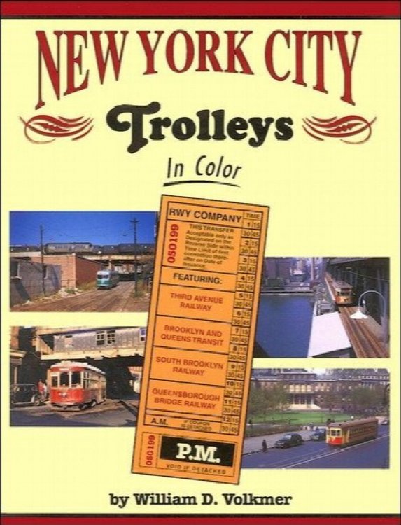 New York City Trolleys in Color