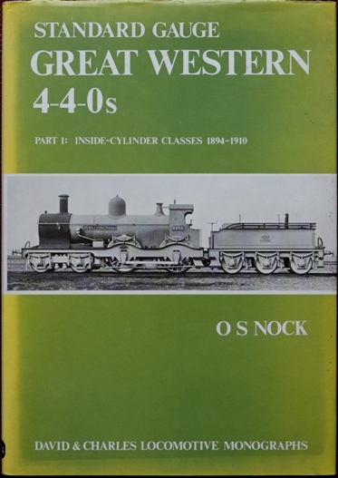 STANDARD GAUGE GREAT WESTERN 4-4-0s Part 1 : Inside-Cylindered Classes 1894 - 1910