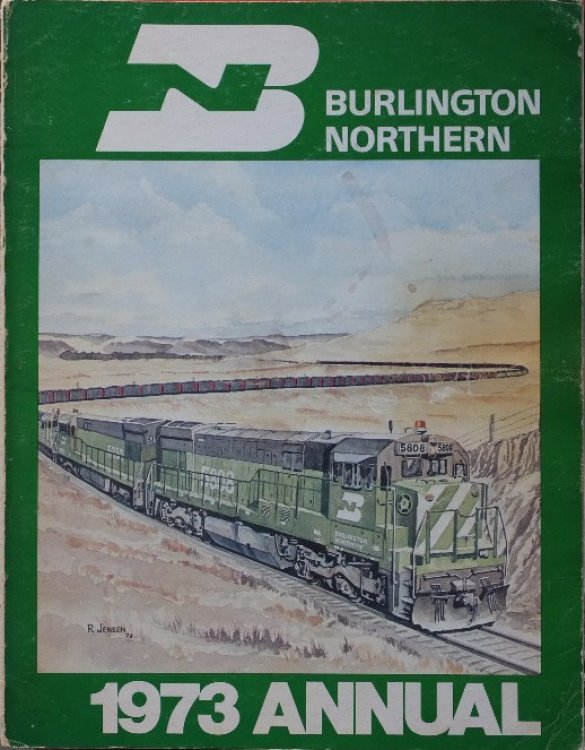BURLINGTON NORTHERN 1973 ANNUAL