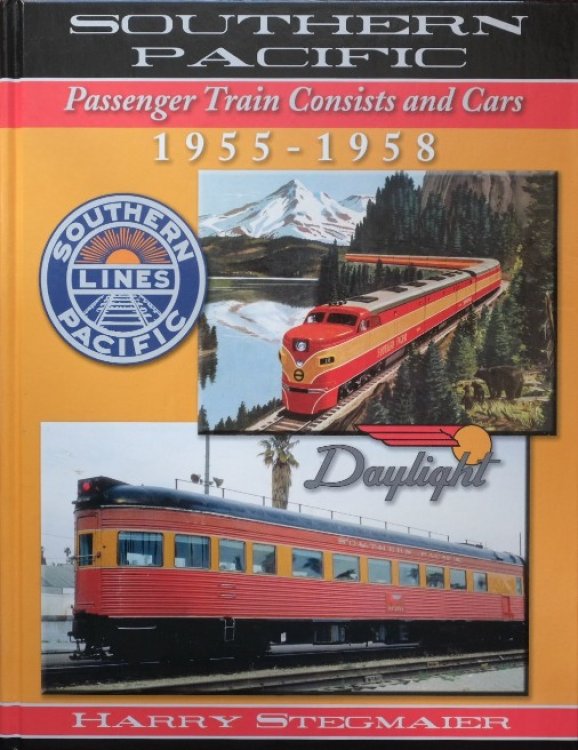 Southern Pacific Passenger Train Consists and Cars 1955-58