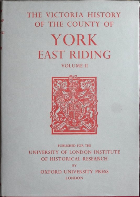 A History of the County of York, East Riding : Volume II (Victoria County History)