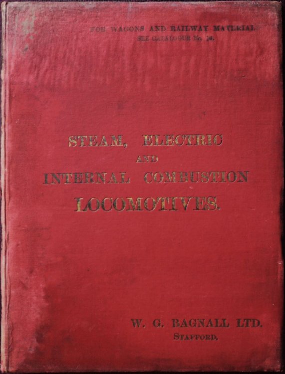 Catalogue No.18 : Steam. Electric and Internal Combustion Locomotives