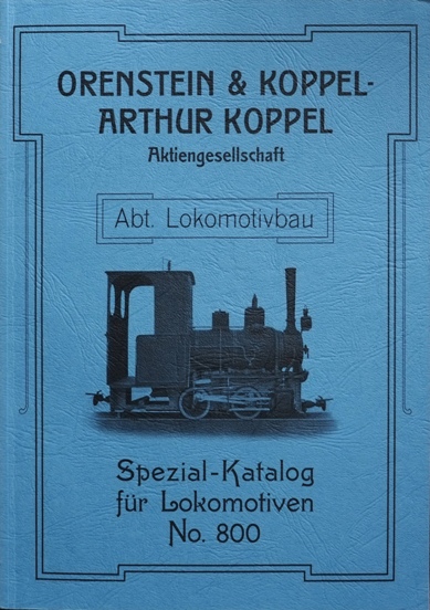 Spezial-Katalog fur Lokomotiven No.800