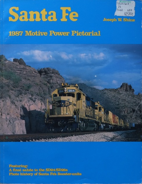 Santa Fe 1987 Motive Power Pictorial