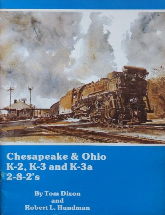 Chesapeake & Ohio K-2, K-3 and K-3a 2-8-2's