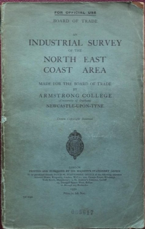 An Industrial Survey of the North East Coast Area