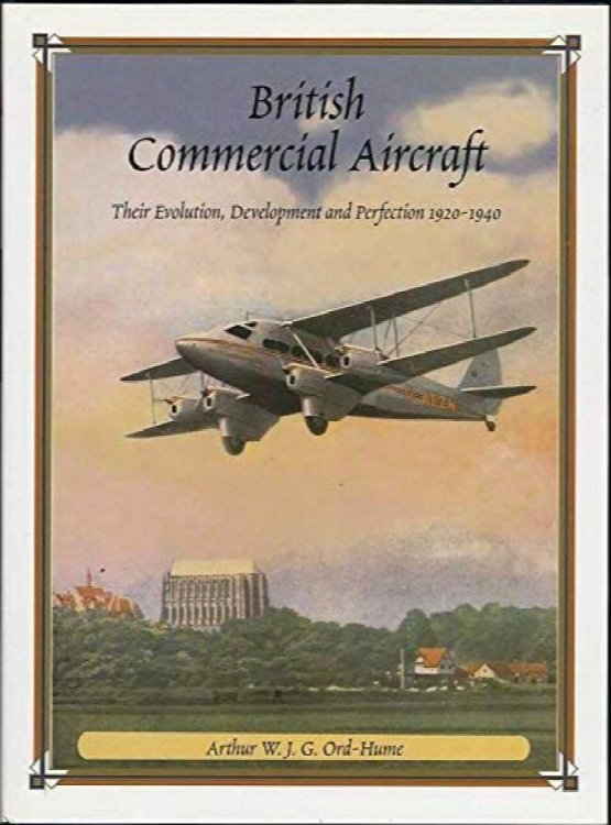 British Commercial Aircraft : Their Evolution, Development and Perfection 1920-1940
