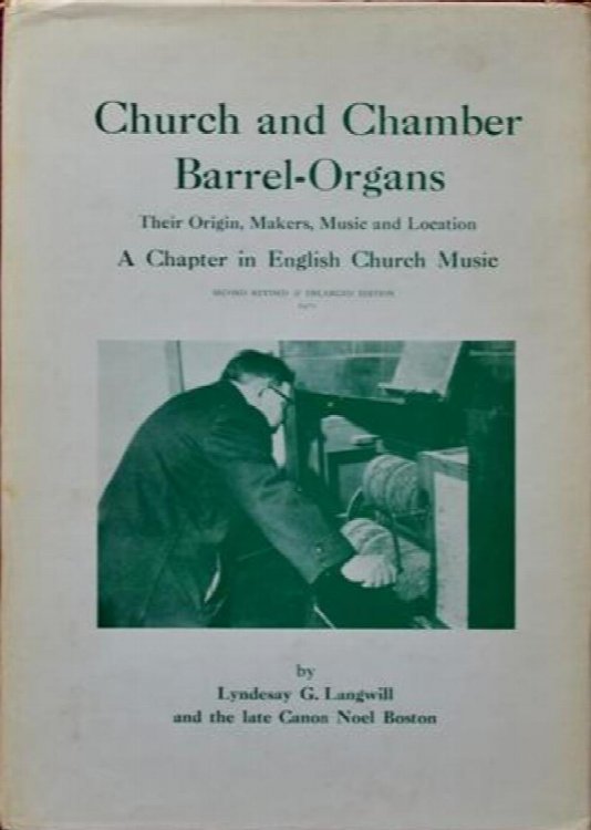 Church and Chamber Barrel-Organs