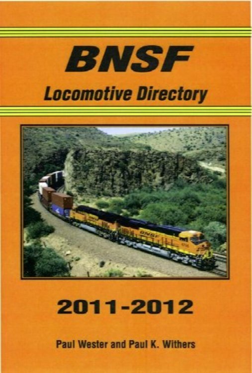 BNSF Locomotive Directory 2011-2012