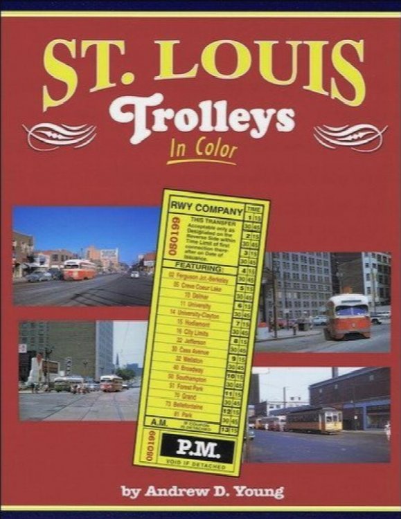 St. Louis Trolleys In Color