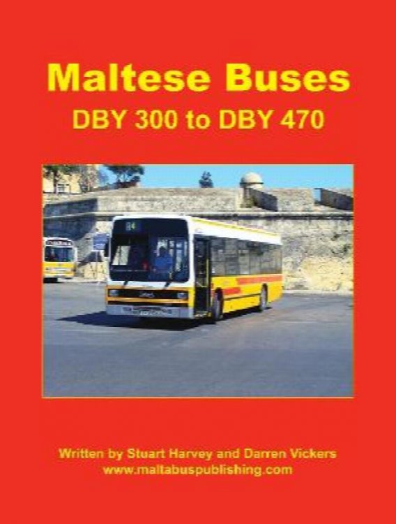 Maltese Buses : DBY300 to DBY470