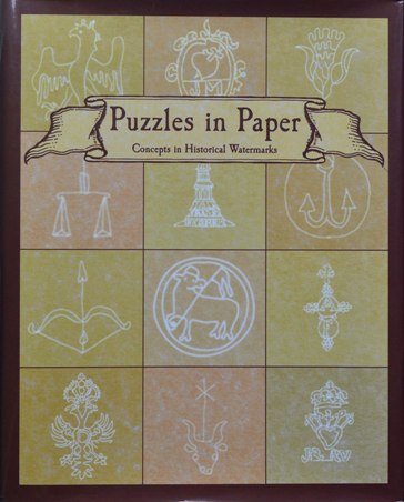 Puzzles in Paper: Concepts in Historical Watermarks