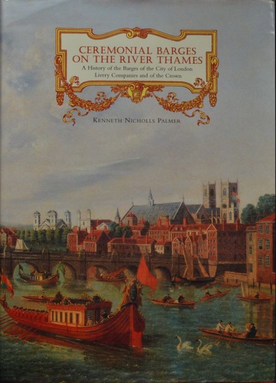 Ceremonial Barges on the River Thames
