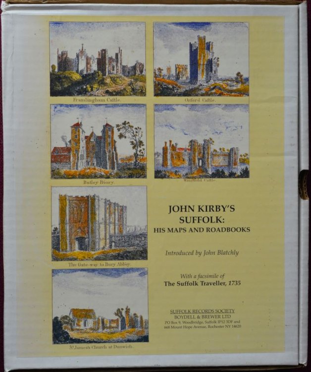 John Kirby's Suffolk: His Maps and Roadbooks (with Maps)