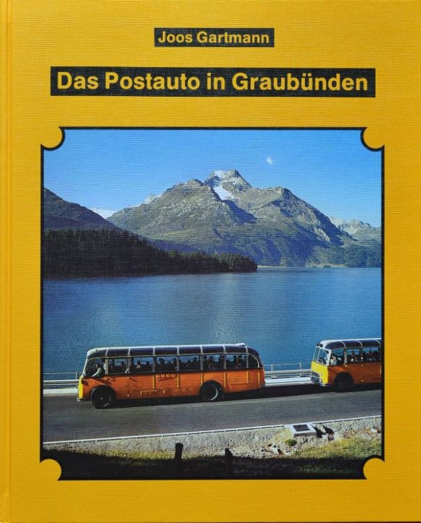 Das Postauto in Graubunden