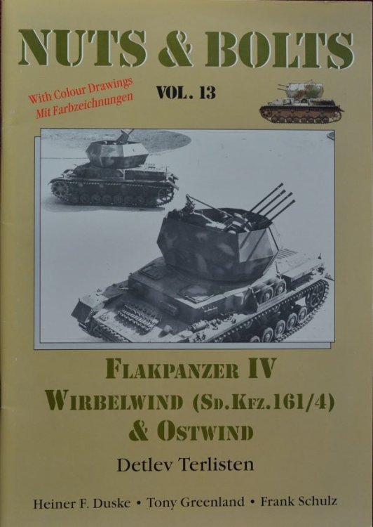 Nuts & Bolts Vol.13 : Flakpanzer IV Wirbelwind (Sd.KFz. 161(4) & Ostwind