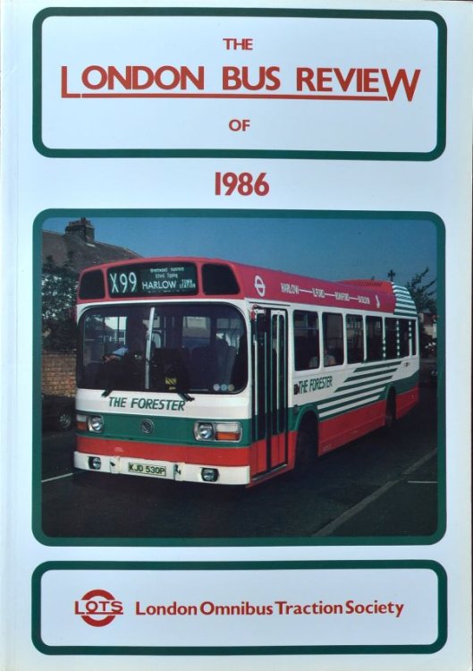 The London Bus Review of 1986