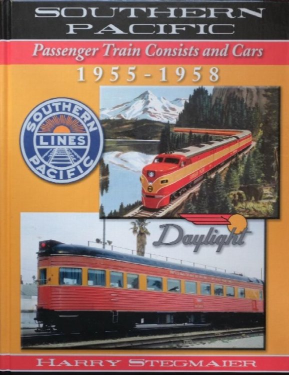 Southern Pacific Passenger Train Consists and Cars 1955-58