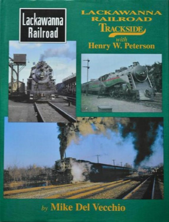 Lackawanna Railroad Trackside with Henry W Peterson