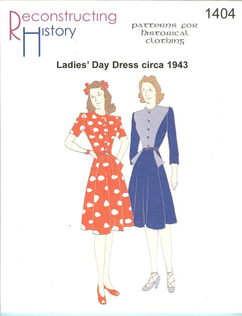 RH1404: LADIES' DAY DRESS CIRCA 1943