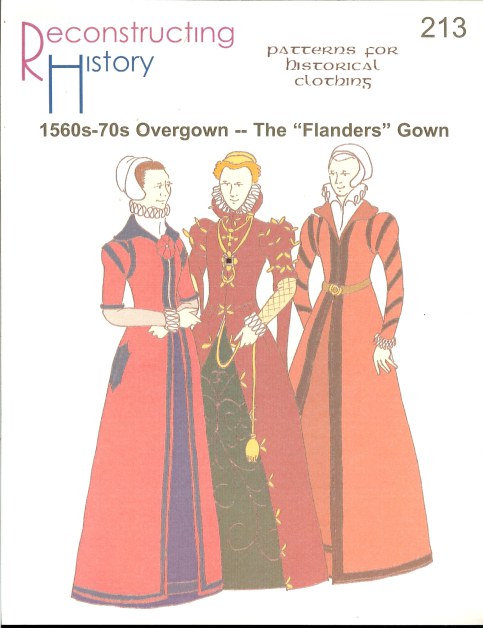 RH213: 1560S-70S OVERGOWN - THE 'FLANDERS' GOWN