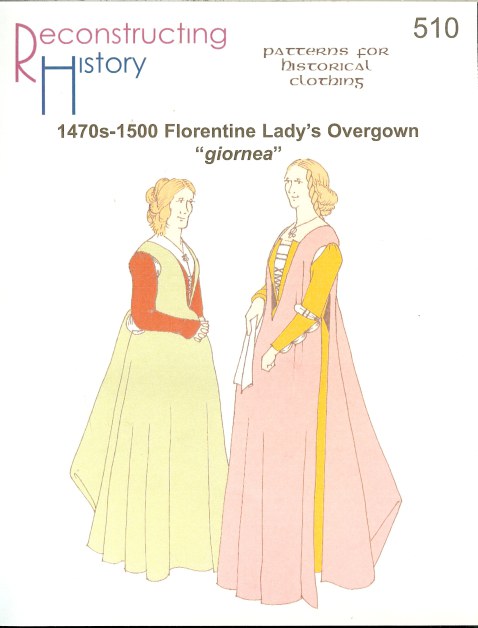 RH510: 1470S-1500 FLORENTINE LADY'S OVERGOWN GIORNEA