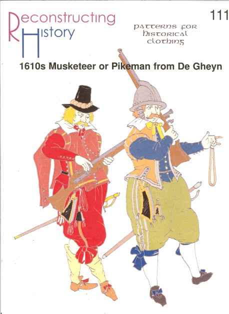 RH111: 1610 MUSKETEER OR PIKEMAN FROM DE GHEYN