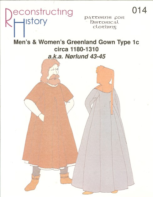 RH014: MEN'S & WOMEN'S GREENLAND GOWN TYPE 1C: CIRCA 1180-1310 (NORLUND NO.43-45)
