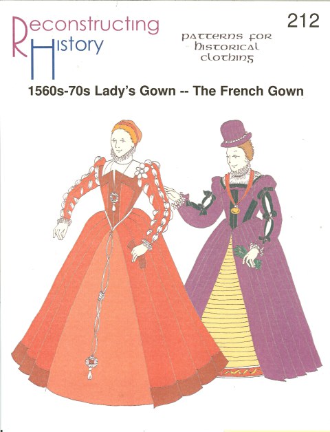 RH212: 1560S-1570S LADY'S OVERGOWN - THE FRENCH GOWN
