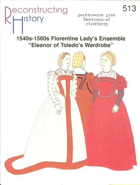 RH513: 1540S-1560S FLORENTINE LADY'S ENSEMBLE 'ELEANOR OF TOLEDO'S WARDROBE'