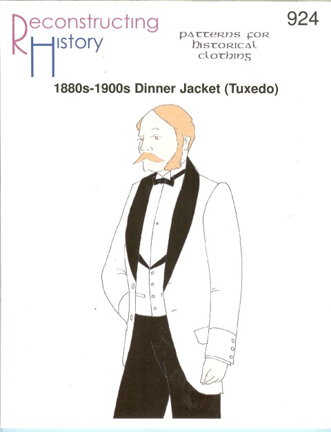 RH924: 1880S-1900S DINNER JACKET (TUXEDO)