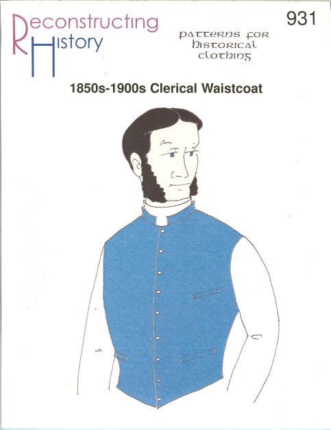 RH931: 1850S-1900S CLERICAL WAISTCOAT